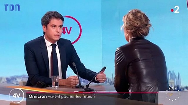 Covid-19 : le variant Omicron rebat les cartes , Gabriel Attal n'exclut pas de nouvelles restrictions