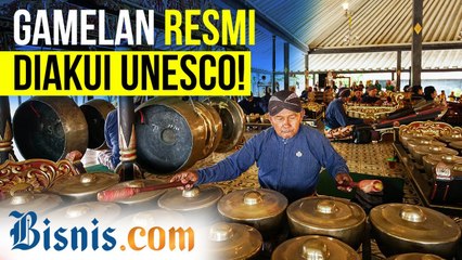 Akhirnya! Gamelan jadi Warisan Budaya Dunia