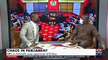 Chaos in Parliament: MPs in fisticuffs over approval of E-levy- AM Show on Joy News (21-12-21)