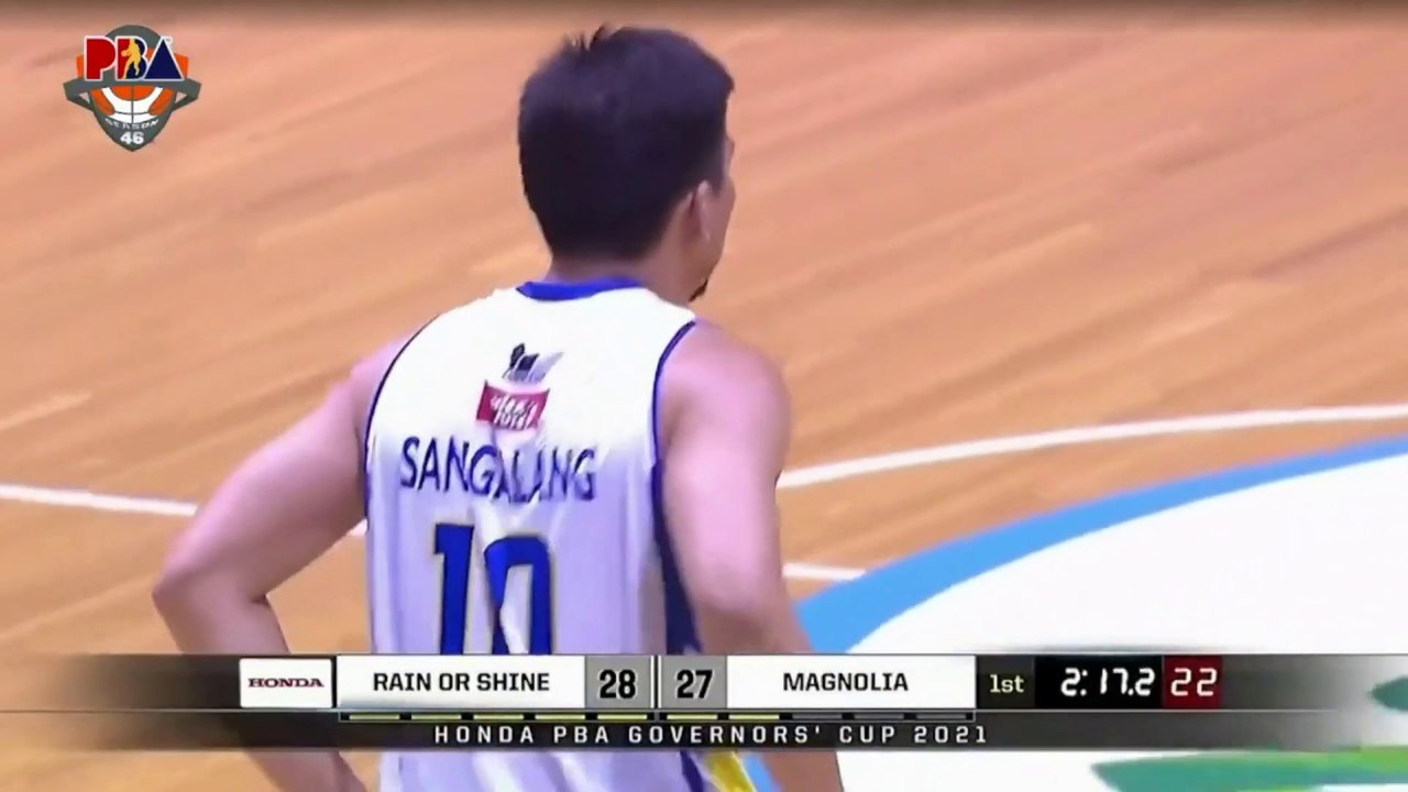 Ian Sangalang Highlights [Magnolia vs Rain or Shine | 2021 Govs' Cup | Dec. 19, 2021]