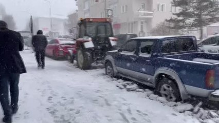 Kar yağışı yaşamı olumsuz etkiledi