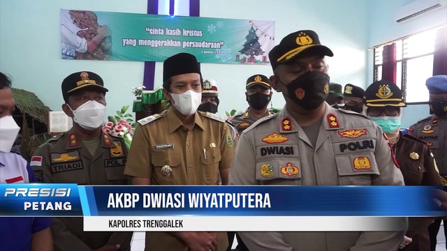 Jelang Nataru, Polres Trenggalek Cek Kesiapan Gereja