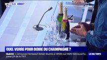 Flûte, coupe, verre à vin... Quel verre est idéal pour boire du champagne ?