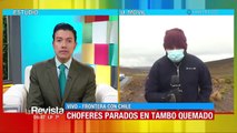 Reportan Larga fila de camiones en la frontera Bolivia-Chile