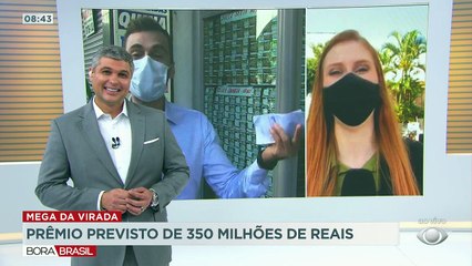 No dia 31 de dezembro acontece o sorteio da Mega da Virada. O valor previsto para o prêmio deste ano é de 350 milhões de reais.