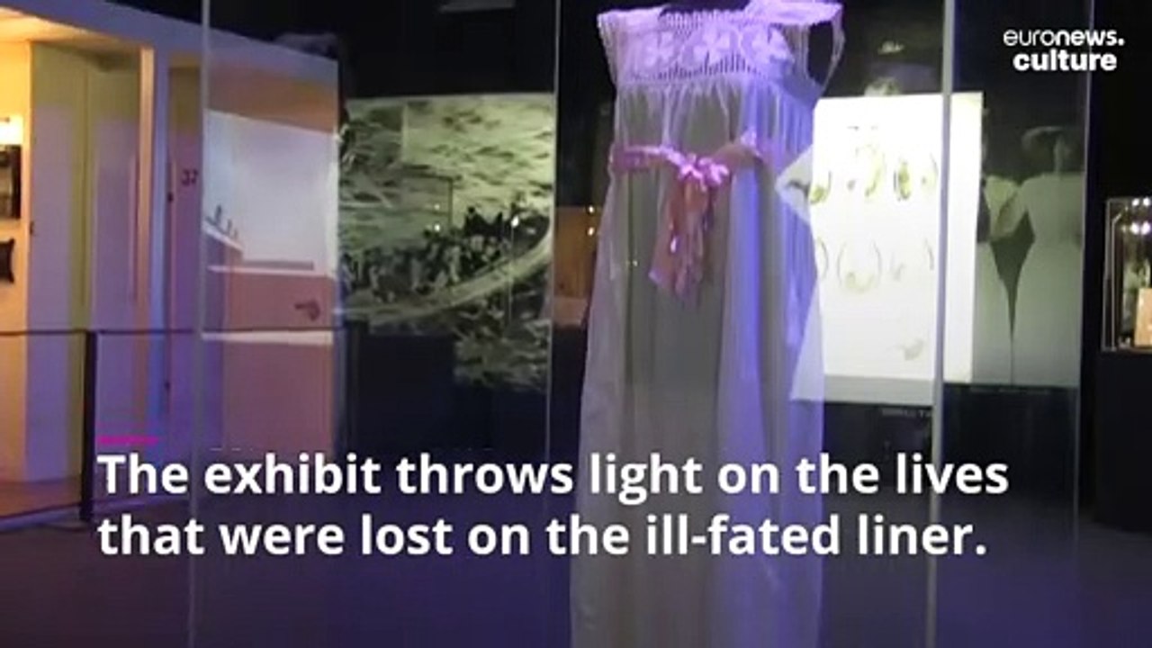 Immersive exhibition dedicated to the sinking of the RMS Titanic has docked in London