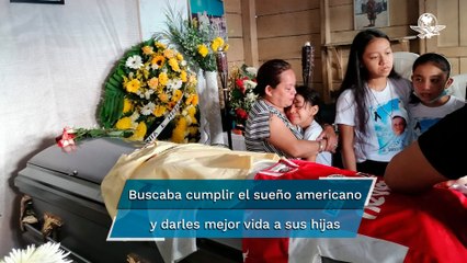 En un ataúd, el último recorrido de Leonel, migrante muerto en tráiler, por su pueblo