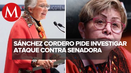 Sánchez Cordero pide a Del Mazo investigar caso de agresión a Martha Guerrero