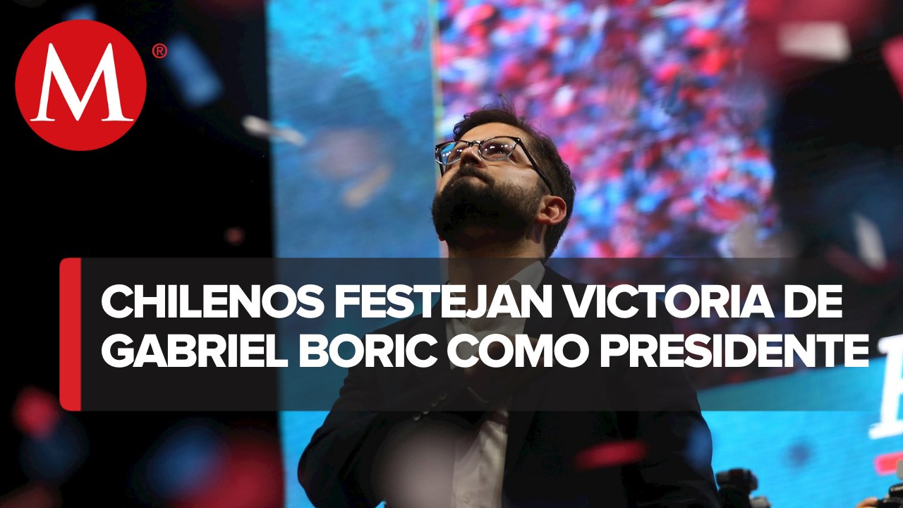 América Latina y Europa celebran el triunfo de Gabriel Boric en Chile
