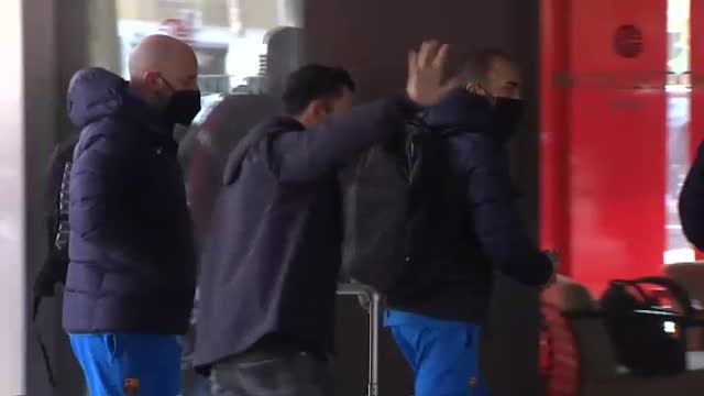 El Barça llega a Sevilla