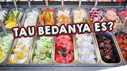 ES KRIM? GELATO VS ICE CREAM?