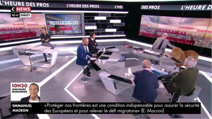 FEMME ACTUELLE - Surprise : Pascal Praud fait venir un lion sur le plateau de “L’heure des pros”