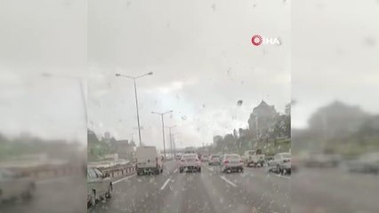 Anadolu Yakası'nda kar yağışı