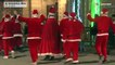 Santa Claus roams Christian town of Iraq, "putting smiles on children's faces"