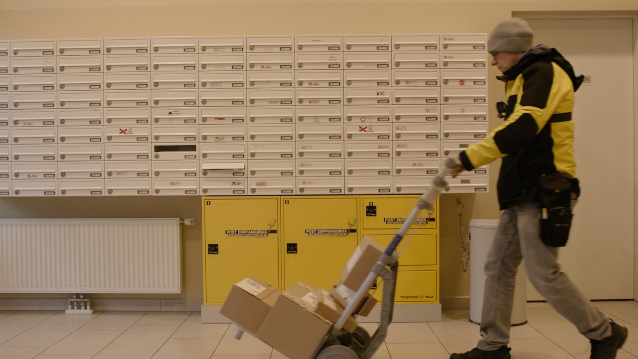 Ein Tag als Paketzusteller