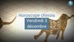 FEMME ACTUELLE - Horoscope chinois du jour, Coq de Bois, du vendredi 3 décembre 2021
