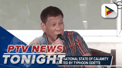 PRRD set to declare national state of calamity in areas devastated by Typhoon 'Odette'