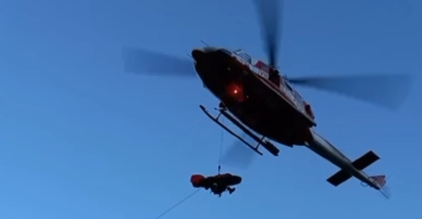 Matera - Soccorsa escursionista infortunata su costone roccioso (21.12.21)