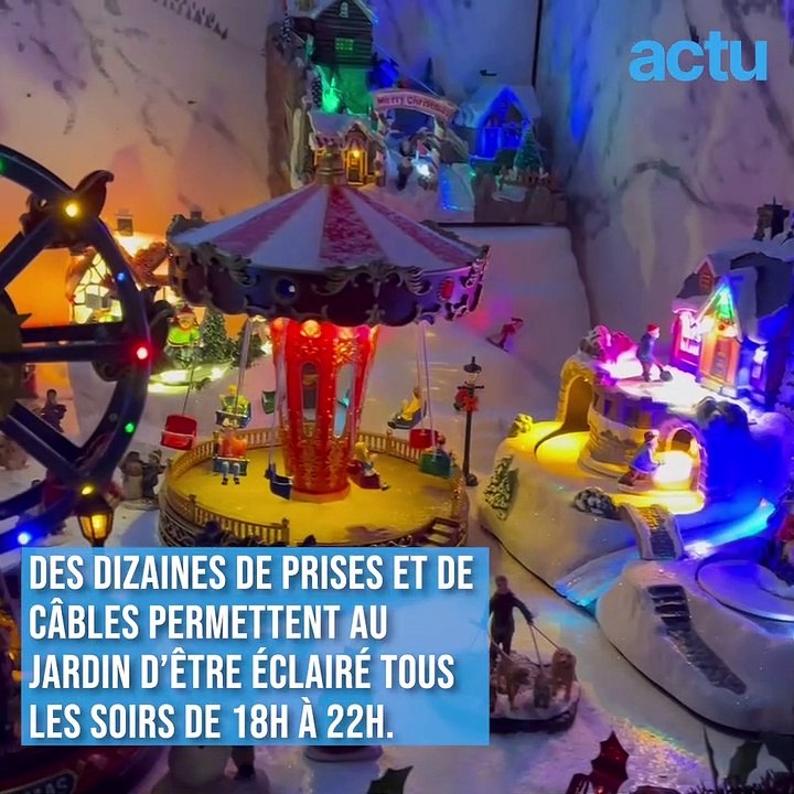 À Bordeaux, ce couple de retraités décore leur jardin pour Noël depuis 16 ans