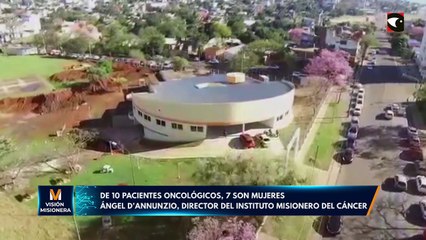 De 10 pacientes oncológicos, 7 son mujeres