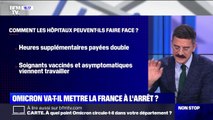 Économie: le variant Omicron va-t-il mettre la France à l'arrêt ?