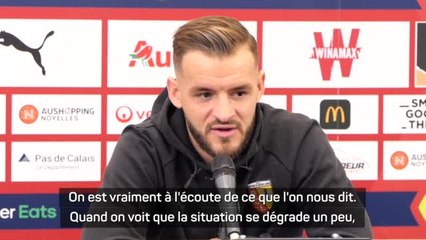Lens - Gradit : "On espère que le championnat ne va pas être bouleversé"