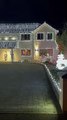 The Stickley family's Christmas lights display in Warwick