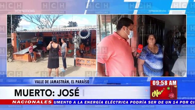 ¡Brutal! Sicarios motorizados asesinan a dueño de llantera en El Paraíso