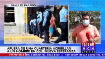 ¡Salvaje! Exconvicto muere a manos de sicario motorizado en Danlí