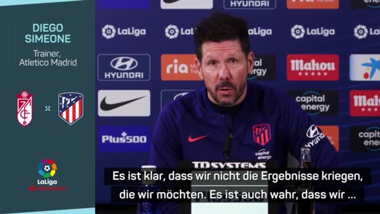 Simeone: “Wenn ich etwas habe, dann Geduld”