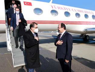 Son dakika haber... Bakan Dönmez, Bakü'de Azerbaycan Cumhurbaşkanı Aliyev ile görüştü