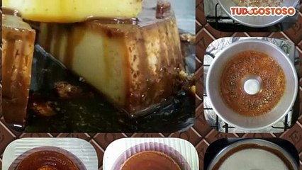Pudim de leite cremoso (sem furinho na massa)