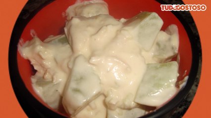 Chuchu ao creme