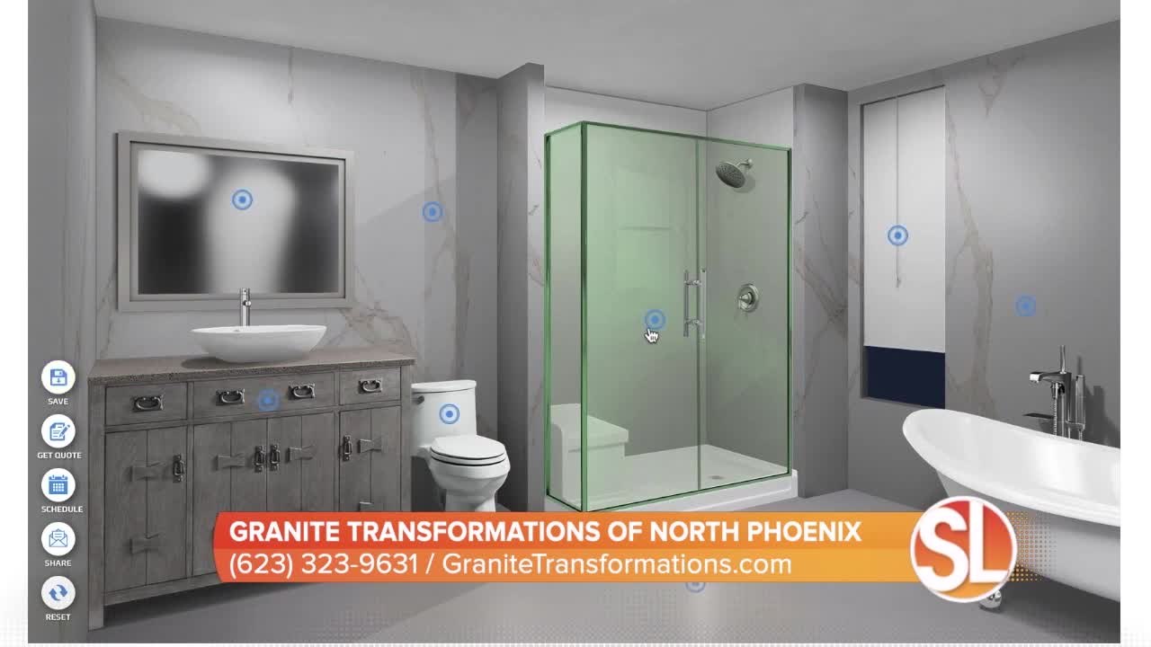 Kitchen or bathroom long overdue for a makeover? Call Granite Transformations of North Phoenix