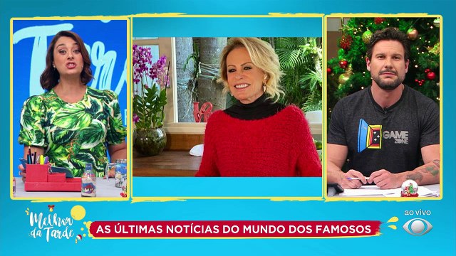 Na legenda, a apresentadora escreveu: Parem um pouco para olhar para essas duas fofuras .