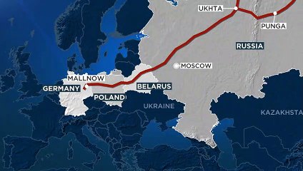 Jamal-Pipeline in Brandenburg: Russland stoppt Gas-Lieferung