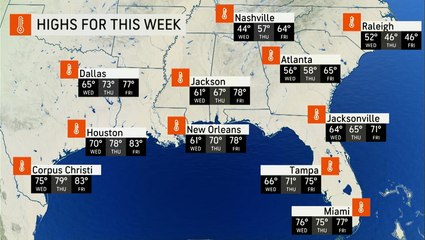 Storms, heat to precede pattern change in East