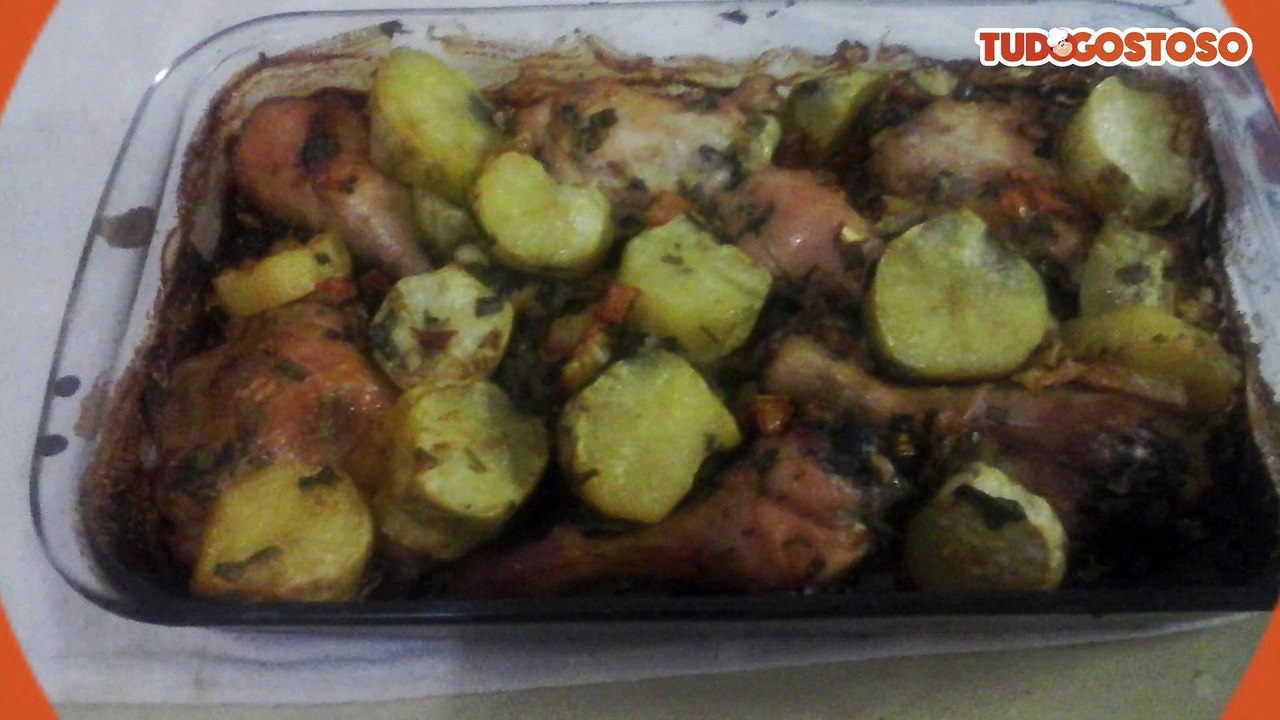 Frango com batata doce