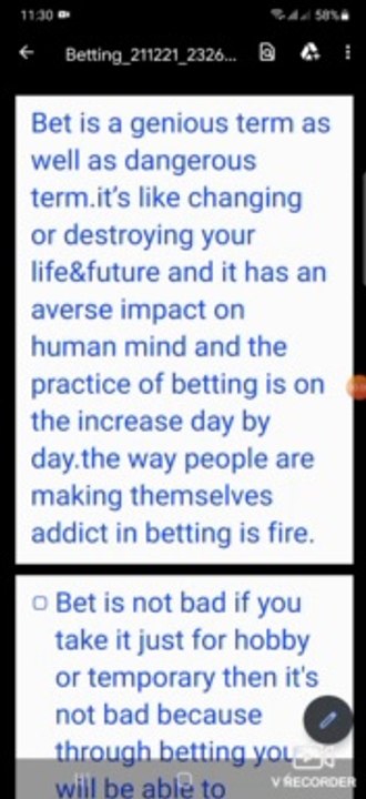 Some important notes on betting 2021