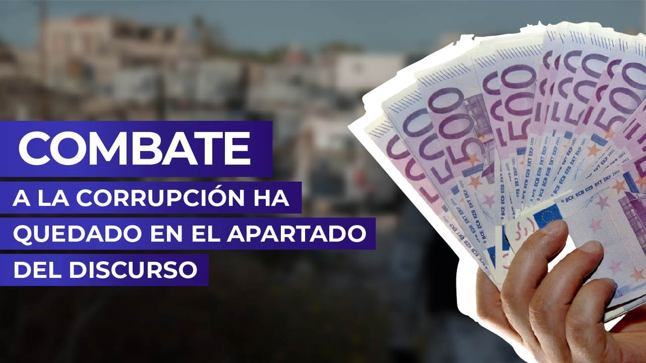 Combate a la corrupción ha quedado en el apartado del discurso