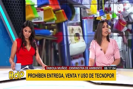 Fabiola Muñoz sobre uso de Tecnopor: necesitamos un cambio de cultura a favor del reciclaje