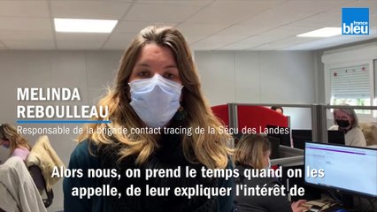 À l'approche des fêtes, les agents de la brigade de contact tracing de la Sécu des Landes appellent plus de 200 personnes positives par jour pour les inciter à l'isolement