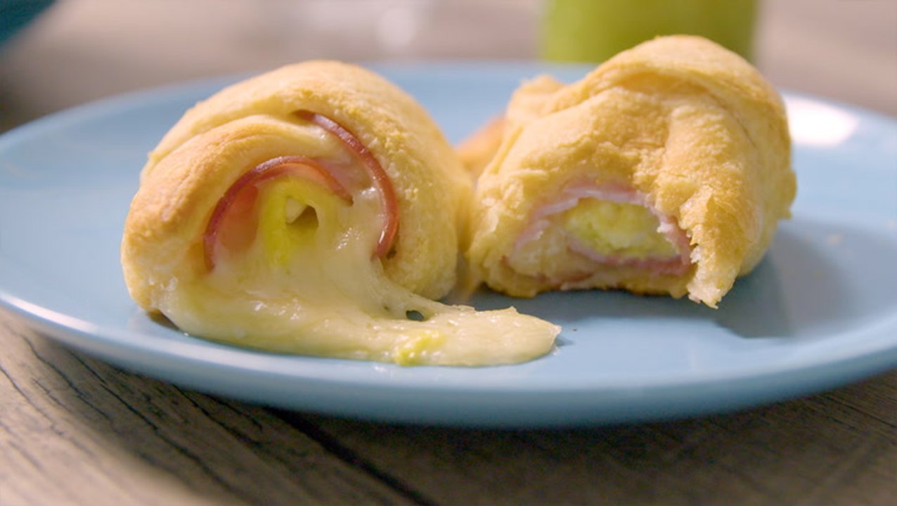 Grab-And-Go Ham, Egg, And Cheese Roll-Ups! (Because You’re Always On The Go)