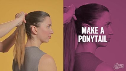 Ramp Up Your Ponytail in Seconds