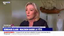 Emmanuel Macron en tête du sondage BFMTV: pour Marine Le Pen, 