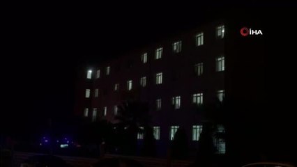 Öğrenci yurdunda yangın paniği