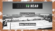 New York Knicks vs Detroit Pistons: Spread