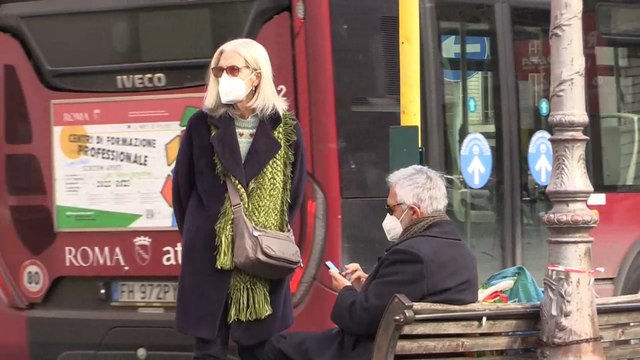 La región del Lacio y Roma introduce obligación de mascarillas al aire libre
