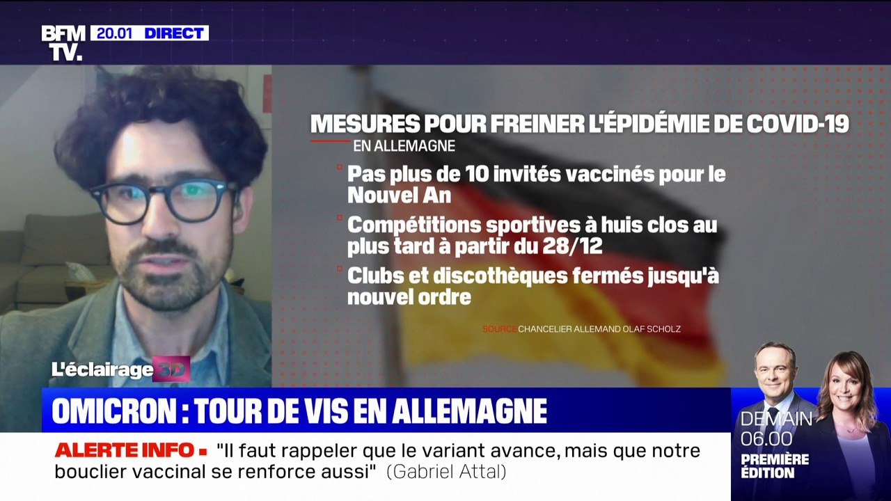 Variant Omicron: l'Allemagne renforce ses mesures de restriction