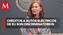 Tatiana Clouthier aplaude a senadores de EU que rechazaron plan sobre autos eléctricos